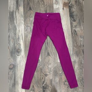 lululemon athletica Magenta/Purple High-Rise Leggings